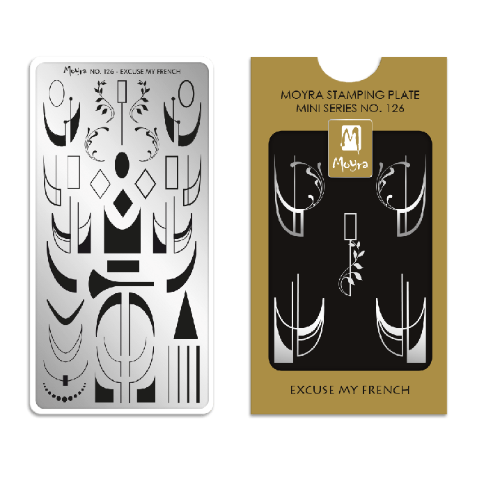 Moyra Stamping Plate Mini 126 Excuse My French