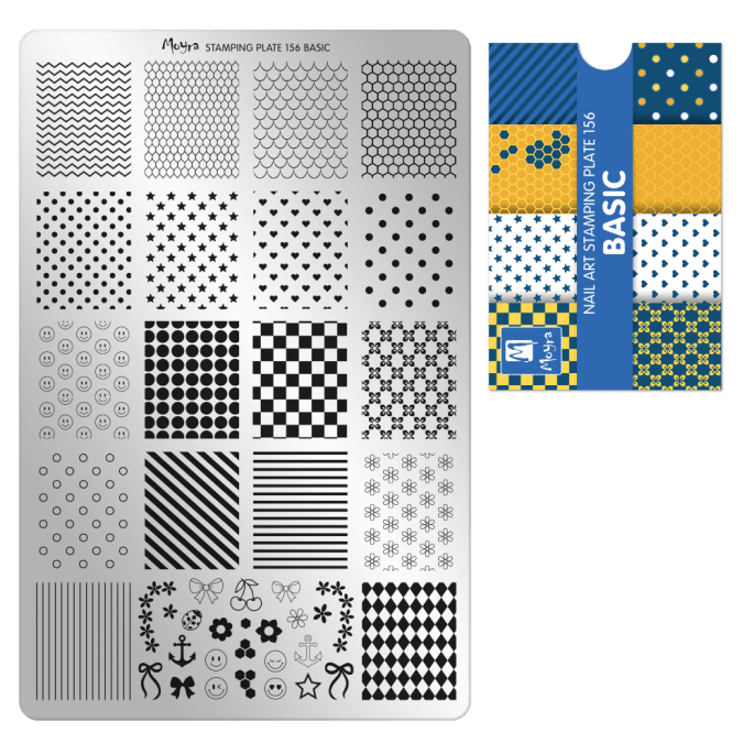 Moyra Stamping Plate 156 Basic
