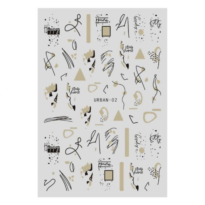 Urban Nails Nail Sticker | NSU02