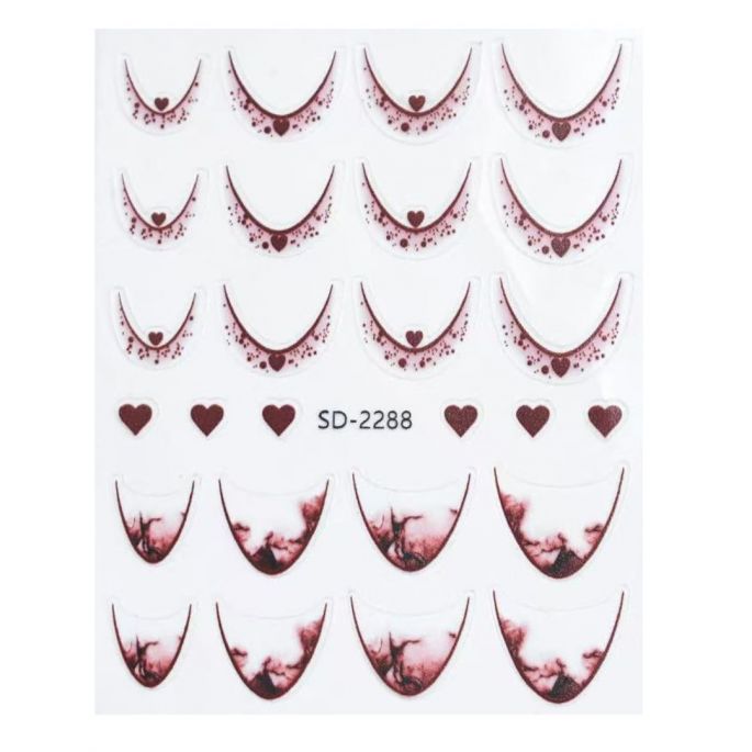 Urban Nails Nail Art Sticker | NASV - 10