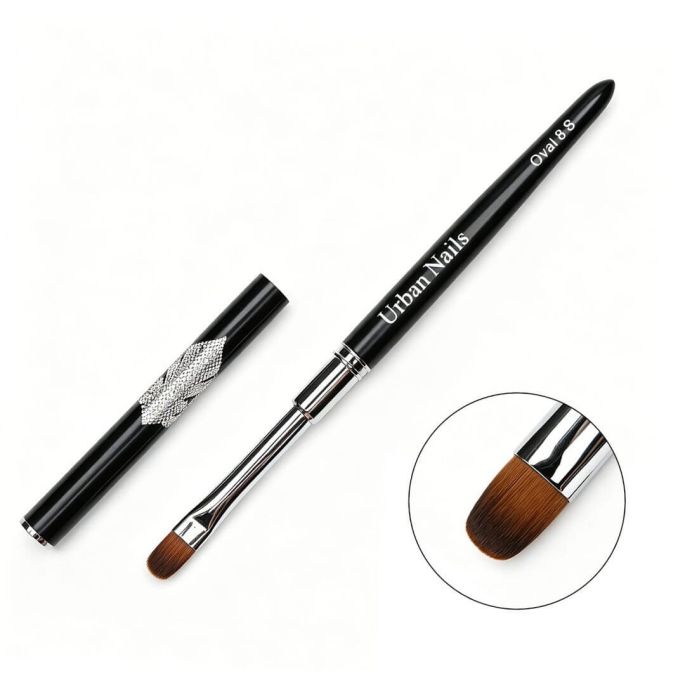 Urban Nails Ordinary Penseel | Oval 8 - Short