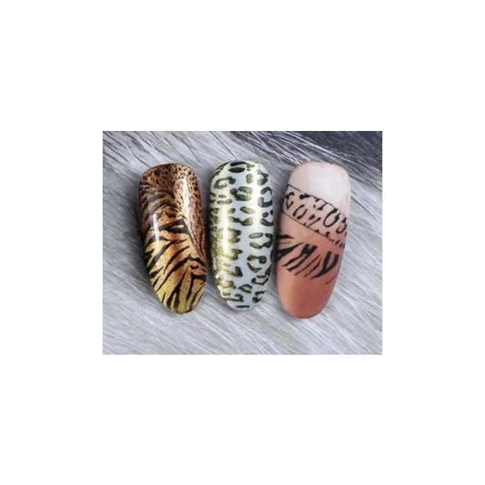 Panterprint of Leopard Print Nails