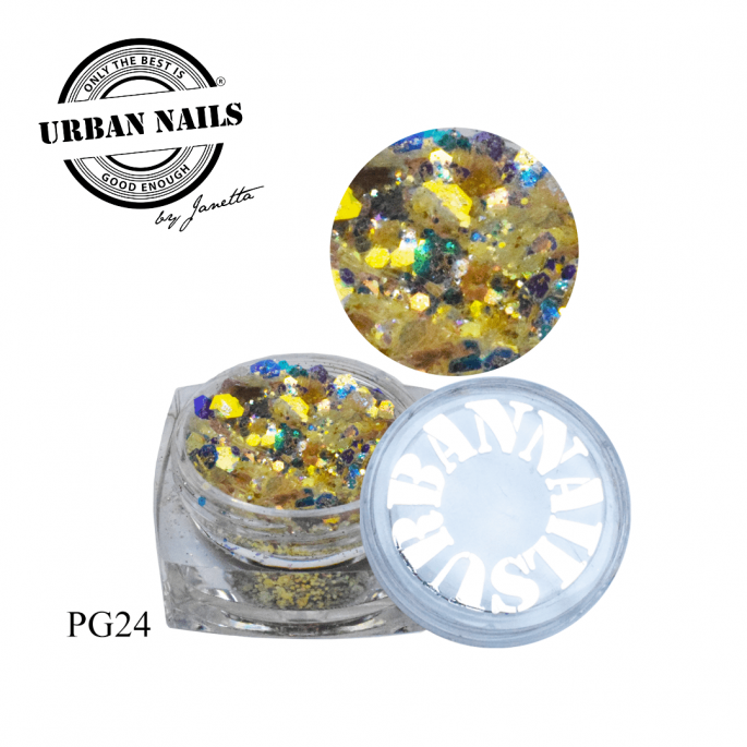 Urban Nails Pixie Glitter Collectie PG24