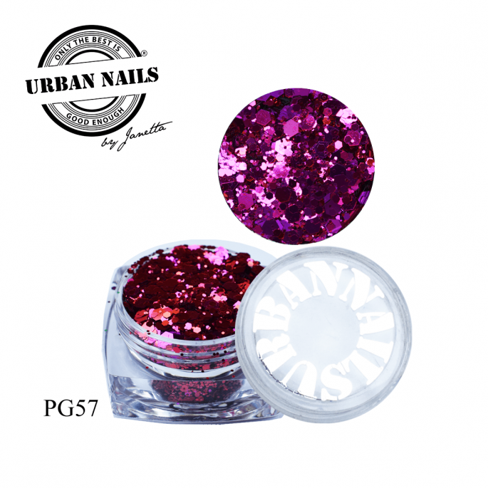 Urban Nails Pixie Glitter Collectie PG57
