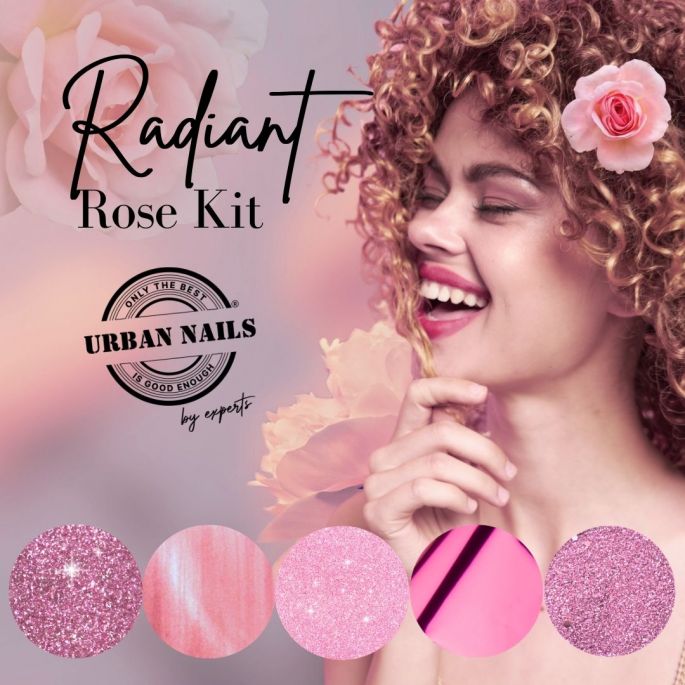 Urban Nails Radiant Rose Kit