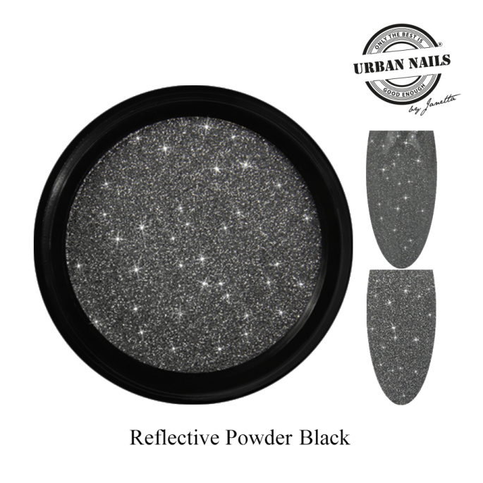 Urban Nails Reflective Powder Black