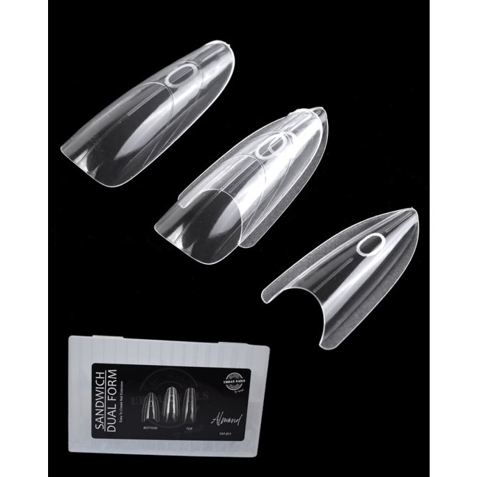Urban Nails Sandwich Dual Forms | Almond