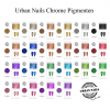 Urban Nails Chrome pigmenten