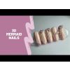 Mermaid Nails 3D