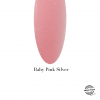 Urban Nails rubber Basegel Baby Pink Silver