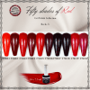 Fifty shades of Red Be Jeweled Gelpolish collectie URban Nails 