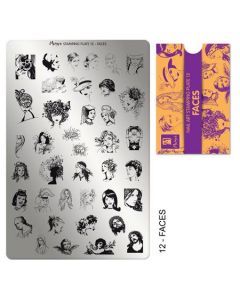 Moyra Stamping Plate 12 Faces