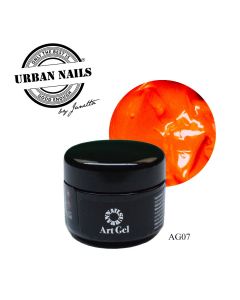 Urban Nails Art Gel AG07 Donker Oranje