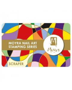 Moyra Nailart Scraper Meerkleurig Nr 4