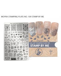 Moyra stamping plate 109 Stamp by Me