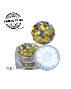 Urban Nails Pixie Glitter Collectie PG22
