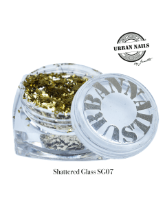 Urban Nails Shattered Glass SG07 Warm Goud