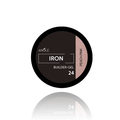 Anole Iron Builder Gel 24 Peach Pink