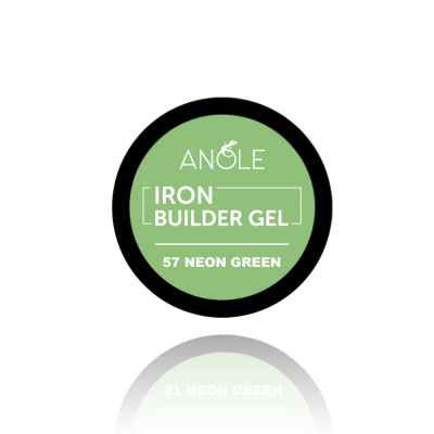 Anole Iron Builder Gel 57 Neon Green