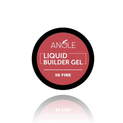 Anole Liquid Builder Gel 58 Fire