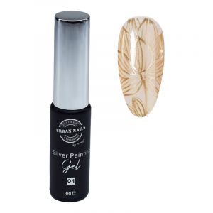 Urban Nails Silver Painting Gel 04 Gold