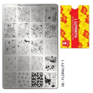 Moyra Stamping Plate 06 Florality