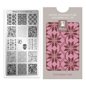 Moyra Mini Stamping Plate 109 The Perfect Day | Mini