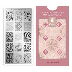 Moyra Mini Stamping Plate 112 Far Far Away | Mini