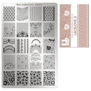 Moyra Stamping Plate 96 Lace Love 3