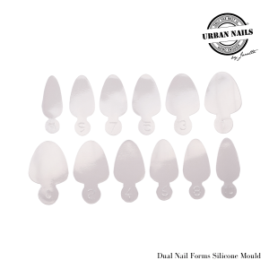 Urban Nails Dual Nail Forms Silicone Mould (voor smile line