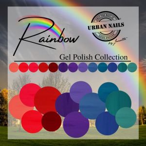 Be Jeweled Gelpolish Rainbow Collectie