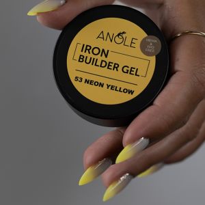 Anole Iron Builder Gel 53 Neon Yellow