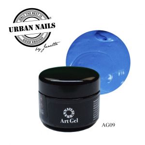 Urban Nails Art Gel AG09 Blauw