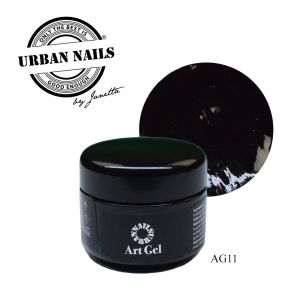 Urban Nails Art Gel AG11 Zwart
