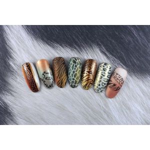 Tijgerprint Nagels