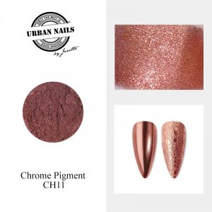 Urban Nails Chrome Pigment CH11 Rose gold
