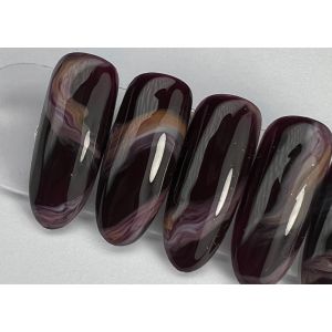 Choco Chic Nail Swirls