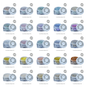 Crystal Collection CC01 tm CC50 in verzamelbox