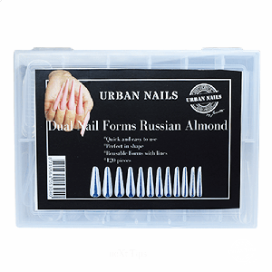 Urban Nails Dual Forms Russian Almond 100st