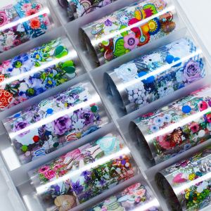 Urban Nails Nail Art Foil Box | Flowers 05