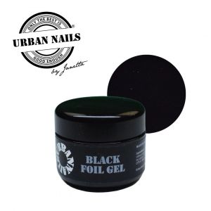 Urban Nails Foil gel black