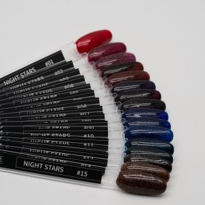 Anole Gelakte Tips Gelpolish Night Stars 1-15