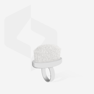 Staleks Ring Manicure Brush 10st
