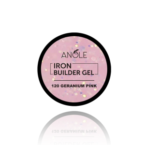 Anole Iron Builder Gel 120 Geranium Pink
