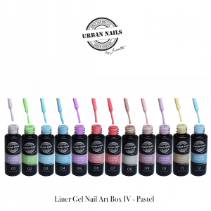 Urban Nails Liner Gel Nail Art Box IV Pastel