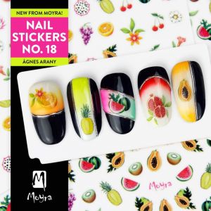 Moyra Matrica Nail Art Sticker NR 18