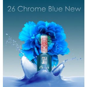 Moyra Stamping Polish SP26 Chrome Blue
