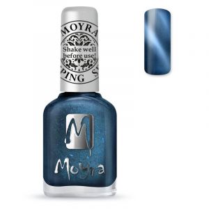 Moyra Stamping Nail Polish sp33 cateye blue
