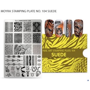 Moyra Stamping Plate 104 Suede