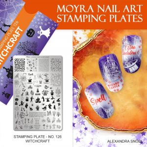 Moyra Stamping Plate 126 Witchcraft 